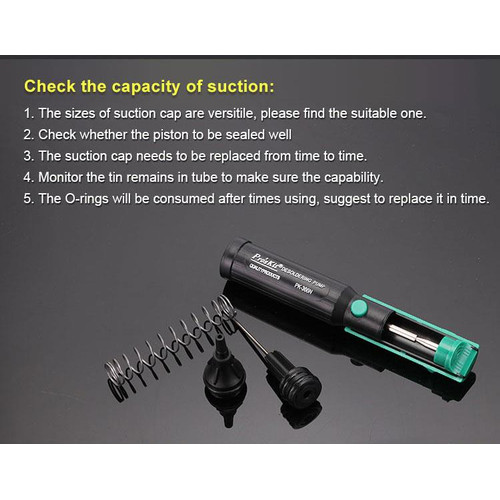 Penyedot Timah PRO'SKIT 8PK-366N-G ORIGINAL