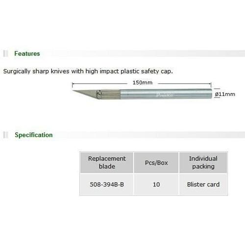 PROSKIT 508-394B-B MATA PISAU IC PROSKIT 10 IN 1 ORIGINAL PRO'SKIT