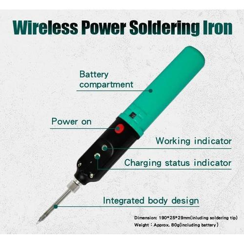 SOLDER TANGAN PRO'SKIT SI-B166 WIRELESS ORIGINAL