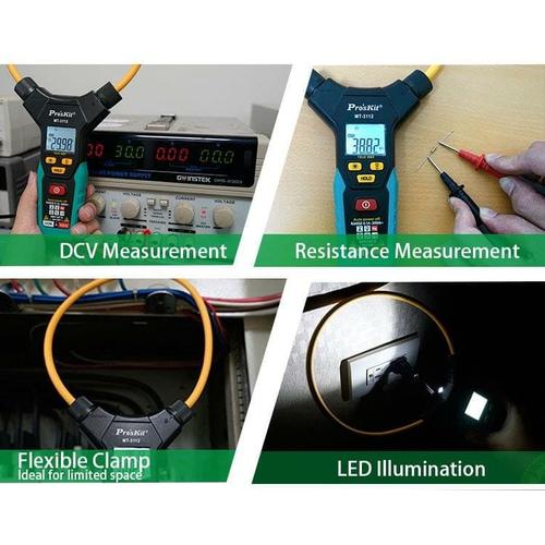 Flexible Clamp Multitester PRO'SKIT MT-3112 3-5/6 ORIGINAL