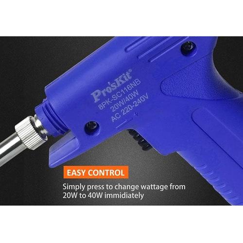 Solder Tangan Pistol PRO'SKIT 8PK-SC116NB 220V ORIGINAL 40WProskit