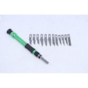 Pisau Ic Set PRO'SKIT PD-398 14pcs Aluminum handleknife kit ORIGINAL