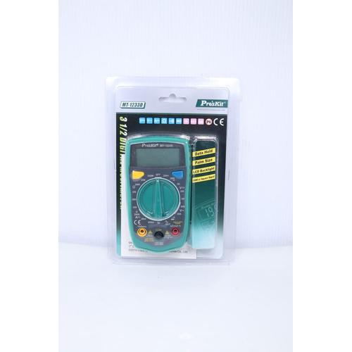 Proskit Multitester Digital Mini PRO'SKIT MT-1233D Multimeter ORIGINAl