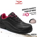 Sepatu Safety Cheetah 4007H Original Lady Steel ToeCap Kerja Proyek Wanita