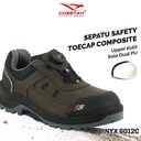 Sepatu Safety Cheetah ADV NYX 6012C Twist Lock System (TLS) - Brown, Model Lower Cut