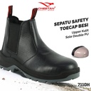 Sepatu Safety Cheetah 7110h original Kulit SNI