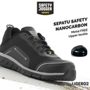 [FREE SARUNG TANGAN] Sepatu Safety Jogger Ligero Black/ Sepatu Proyek Pria Ringan Keren