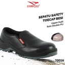 Sepatu Safety Cheetah 7001H Slip On Hitam