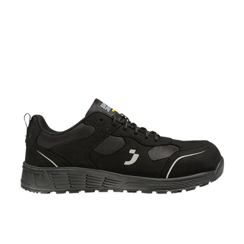 [FREE SARUNG TANGAN] Sepatu Kerja Proyek Jogger Fuji S3S LOW Black Anti Selip ESD