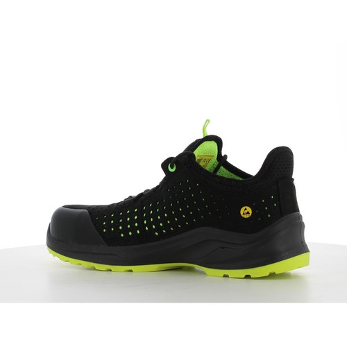 [FREE SARUNG TANGAN] Sepatu Safety Jogger Modulo S1PS Low Perf Black Sepatu Safety Shoes Kerja Proyek Sporty Nano Carbon Toecap Metal Free Anti Paku ESD
