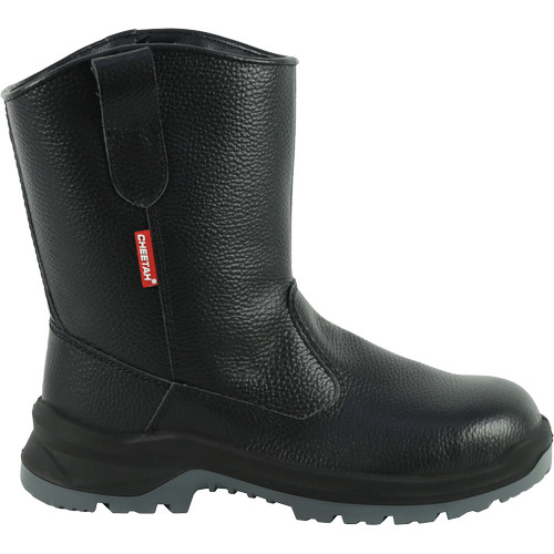 Sepatu Safety Cheetah 7288H Boot Kulit Penutup Baja