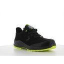 Sepatu Safety Jogger Modulo S3S Low Black Sepatu Safety Shoes Kerja Proyek Sporty Nano Carbon Toecap Metal Free Anti Paku ESD