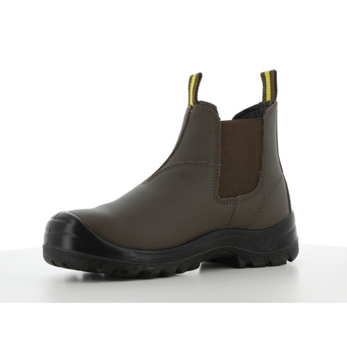 [FREE SARUNG TANGAN] Sepatu Safety Jogger Bestfit S1P Brown/ Sepatu Proyek Cokelat