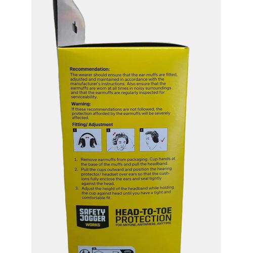 Safety Jogger Etosha II Penutup Telinga Earmuff Safety Proyek