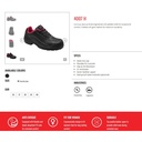 Sepatu Safety Cheetah 4007H Original Lady Steel ToeCap Kerja Proyek Wanita