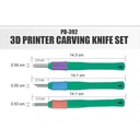Pisau Ukir PRO'SKIT PD-392 3D printer Carving Knife set ORIGINAL