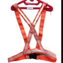 rompi safety karet safety vest elastic orange