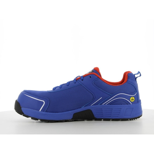 Sepatu Safety Jogger AAK S1P Low BLUE/ Sepatu Proyek Pria Ringan Keren