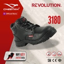 3180 H - Cheetah - Revolution - Safety Shoes - Hitam