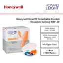 Honeywell Smartfit Detachable Corded Resable Earplug SMF-30 - 1 Box Dapat digunakan kembali