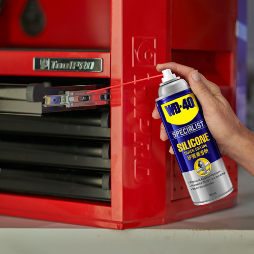 WD-40 Specialist Silicone 360ml – Pelumas & Pengawet Karet