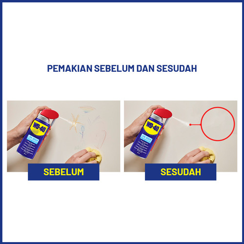 WD-40 Multi-Use Product Low Odour SmartStraw 300ml Produk Multiguna