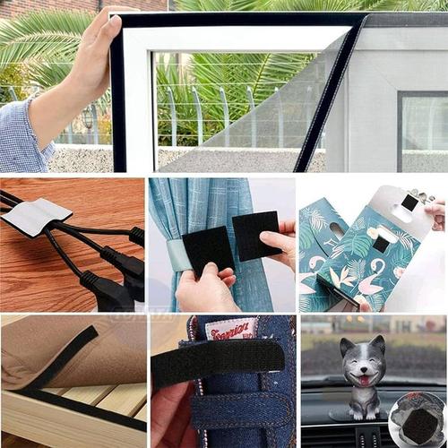 Velcro Double Adhesive Tape Tonata / Hook & Loop 10 cm x 50 cm (Eceran)