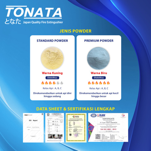 APAR 9KG Bubuk ABC Powder Tonata / Set Komplit Cartridge 9 Kg