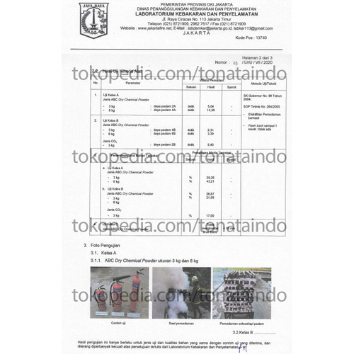 Alat Pemadam Api Tonata Plus 1 kg M1 / TNT-M1