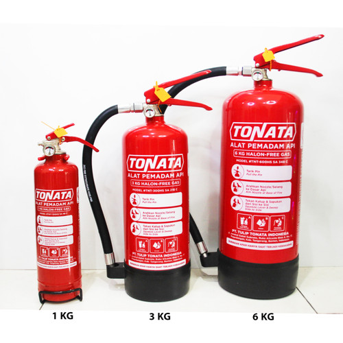 Alat Pemadam Api Tonata SNI / APAR Clean Agent HCFC/HFC 3 kg