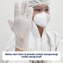 KLEENGUARD G10 Flex White Nitrile Gloves - Sarung Tangan Nitril