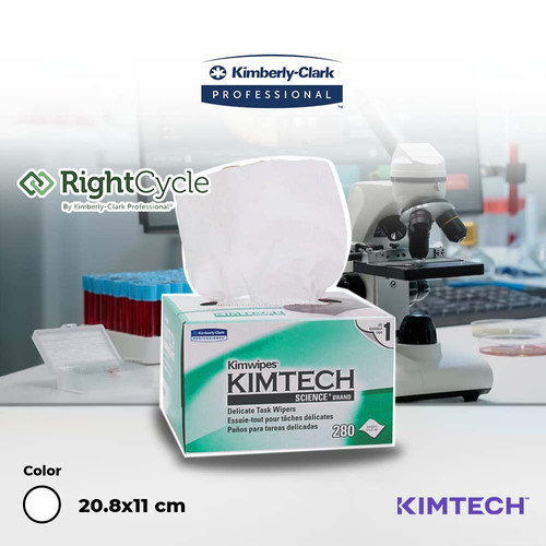Kimtech Kimwipes Delicate Task Wipes - Lap untuk lensa dan alat medis