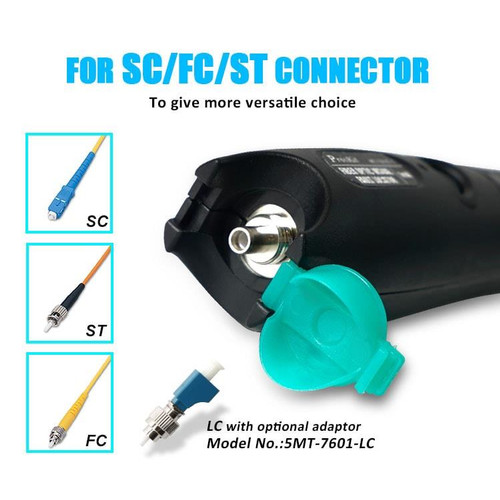SENTER LASER FIBER OPTIC PROSKIT MT-7501E Visual Fault Locator 5KM FO
