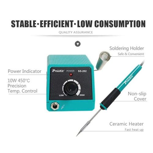 Solder Station Mini PRO'SKIT SS-202F ORIGINAL