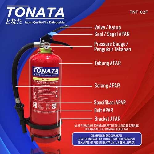 APAR AFFF Foam 2 Kg Tonata / Set Komplit