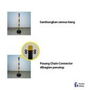 Stick Cone Base Plastik 110 Cm