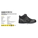 [FREE SARUNG TANGAN] Sepatu Safety Jogger Cador S3 Mid TLS Model Sporty, Anti Paku,