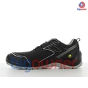 [FREE SARUNG TANGAN] Sepatu Safety Jogger FLOW S3 LOW / Sepatu Proyek Black Grey