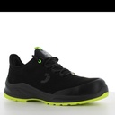 Sepatu Safety Jogger Modulo S3S Low Black Sepatu Safety Shoes Kerja Proyek Sporty Nano Carbon Toecap Metal Free Anti Paku ESD