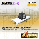 LAYER RAK GUDANG AYORACK L2010 1 METER - AMBALAN RAK BESI 200KG