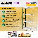 RAK GUDANG BESI GT RACK GT210 PLUS – WAREHOUSE RACK 200KG TINGGI 4 SUSUN 2 METER LEBAR 40CM PANJANG 1M - STARTER