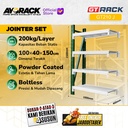 RAK GUDANG BESI GT RACK GT210 – WAREHOUSE RACK 200KG TINGGI 4 SUSUN 1.5 METER LEBAR 40CM PANJANG 1M - STARTER