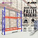 RAK PALET 1 TON AYORACK AI10-2530S W12 3 METER - RACK PALLET PANJANG 250CM - HEAVY DUTY PALLET RACKING LEBAR 120CM - STARTER