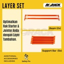 AYORACK L25030 LAYER PALLET RACKING 2.5 TON - AMBALAN RAK GUDANG PALET 3050MM