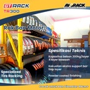 TIRE RACK TR300 - RAK DISPLAY TIRE SUSUN BAN MOTOR TINGGI 2.5 METER - STARTER