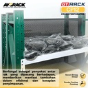 CP12 COVER PERFORATED GT RACK 120CM - DISPLAY PERALATAN SERBAGUNA PEMBATAS ANTAR RAK GUDANG - PAPAN GANTUNGAN PERKAKAS MEJA KERJA