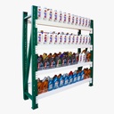 GT STOPPER GS10 GT RACK 1 METER - PAGAR PEMBATAS BESI RAK GUDANG TOKO DISPLAY MINIMARKET