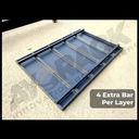 LAYER RACK GUDANG AYORACK 1 TON 2 METER L20100 - AMBALAN BESI RACK AH10