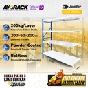RAK GUDANG JOINTER 4 LAYER 2 METER AYORACK AL2-2020J LIGHT DUTY 200KG