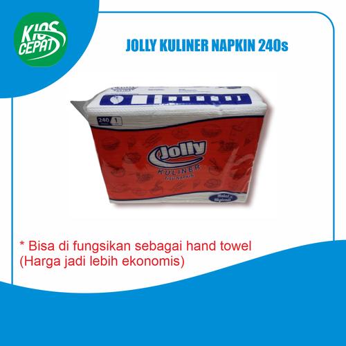 [SUPER MURAH] Tissue JOLLY Kuliner Napkin 240s (Bisa Buat Hand Towel)
